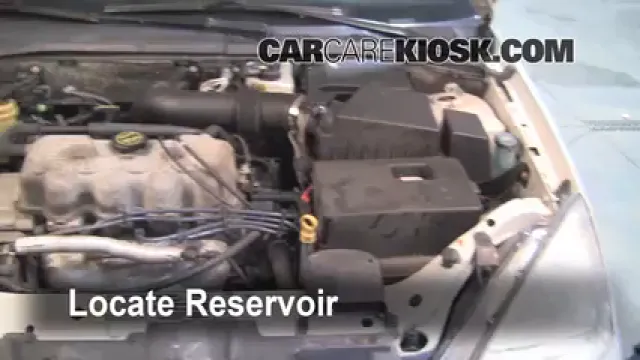 2000 Ford Focus SE 2.0L 4 Cyl. Sedan Liquide essuie-glace Ajouter du liquide
